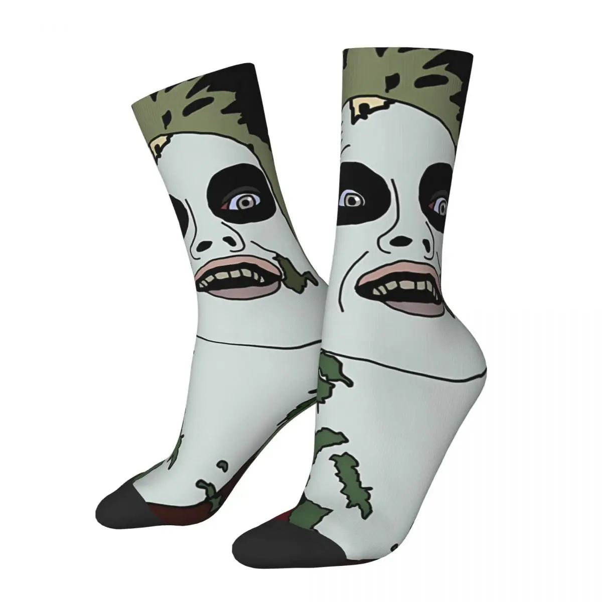 

Hip Hop Harajuku Crazy Men's Socks Beetlejuice Horror Movie Unisex Harajuku Seamless Printed Funny Novelty Crew Sock Boys Gift