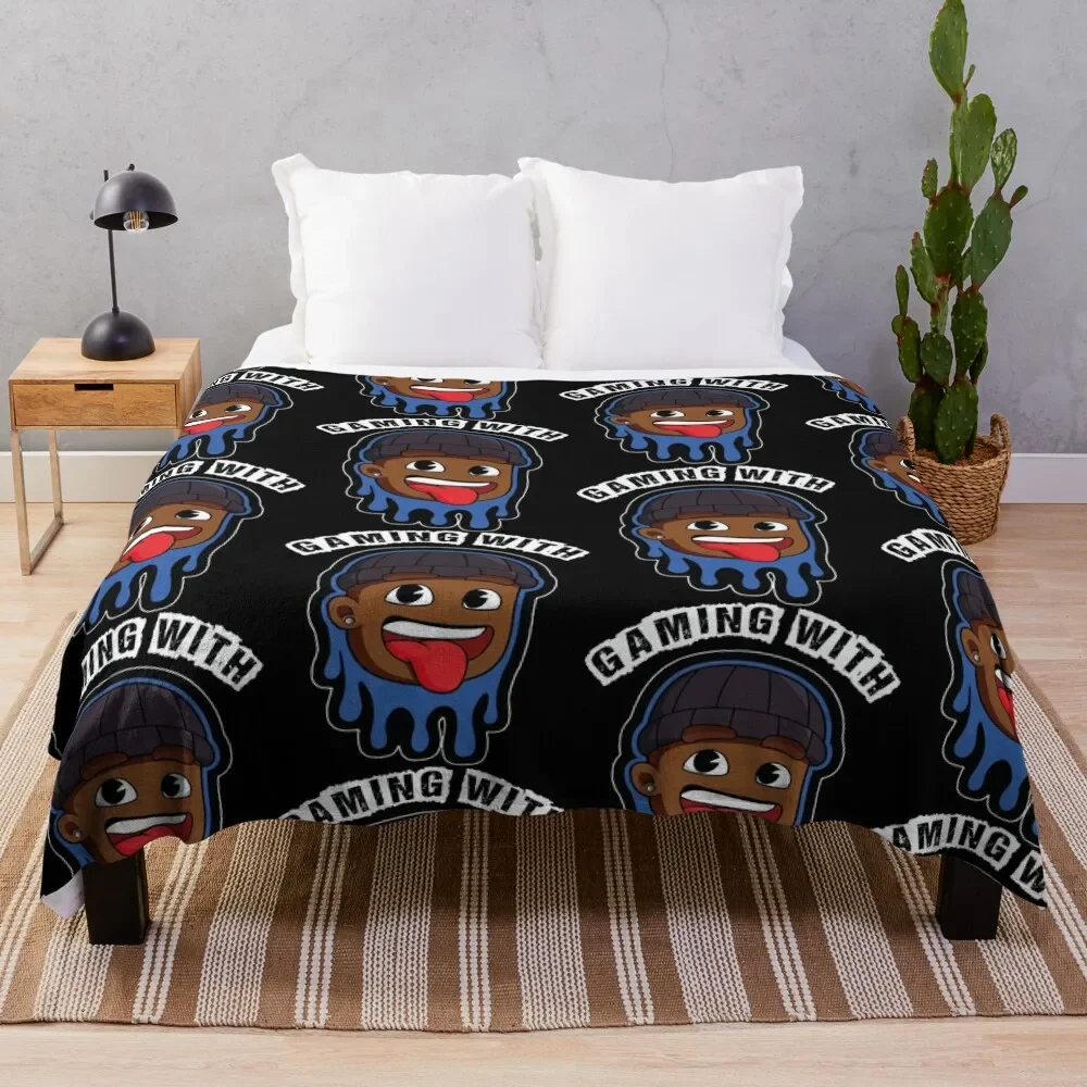

gaming with kev Throw Blanket Cute Luxury Designer Blankets