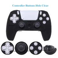 IVYUEEN Studded Protective Cover Skin for PlayStation 5 DualSense PS5 Controller Silicone Gamepad Case ThumbSticks Grips 6