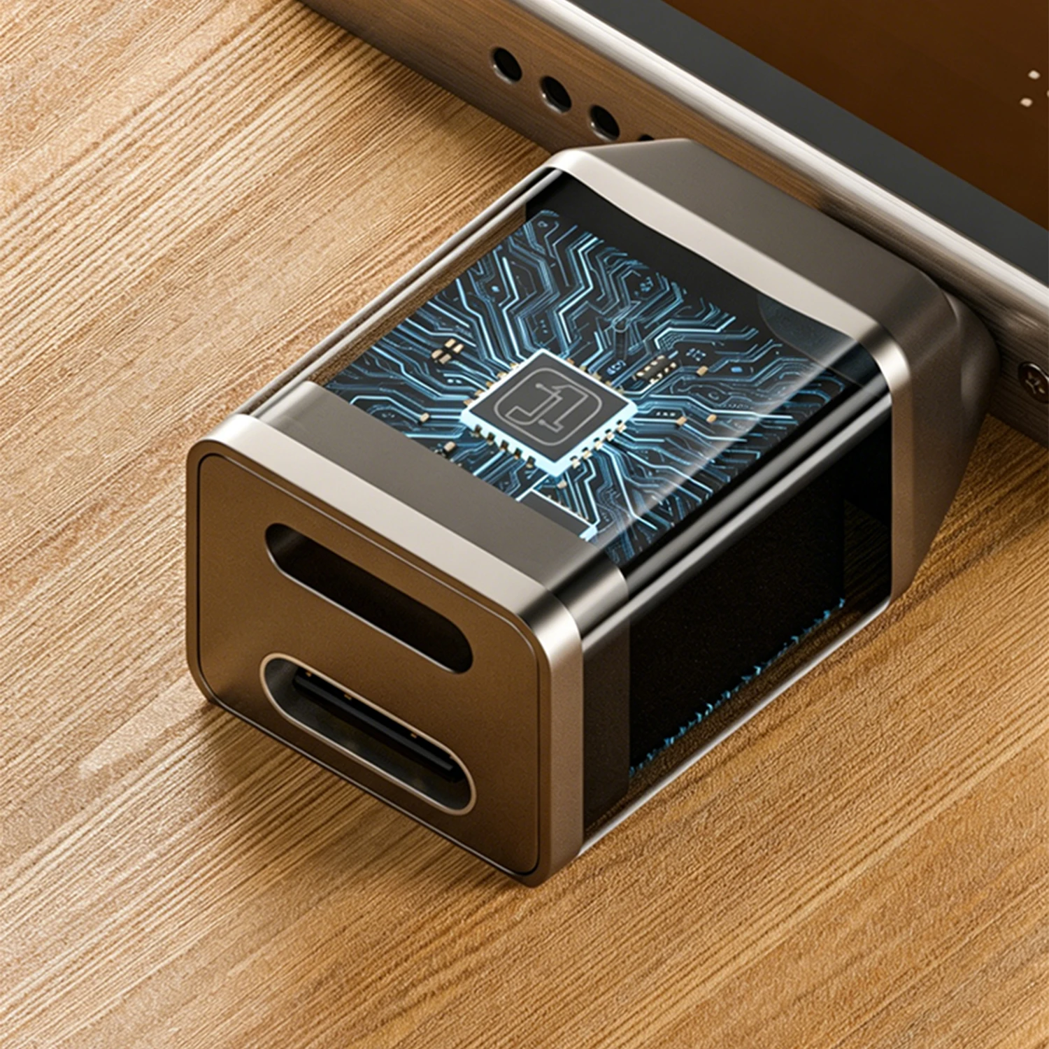 USB C 스플리터 타입 C to 8핀 PD 45W 고속 충전 2 in 1 헤드폰 어댑터 (아이폰, 아이패드 에어/프로, 맥 노트북용)