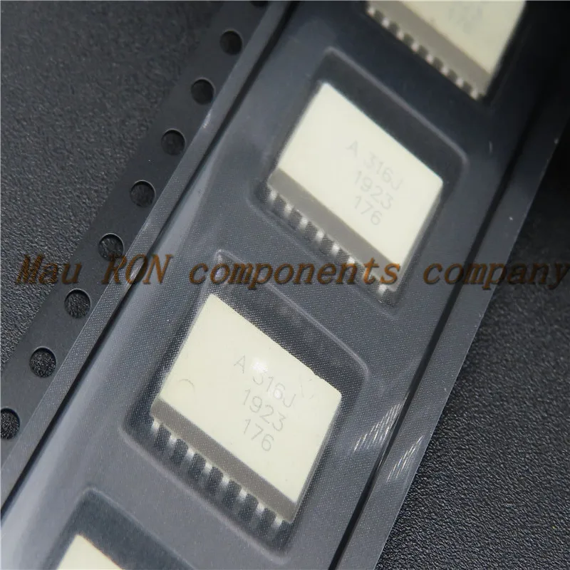 

100PCS/LOT A316J HCPL-316J HCPL316J HP316J SOP-16 IGBT drive optocoupler