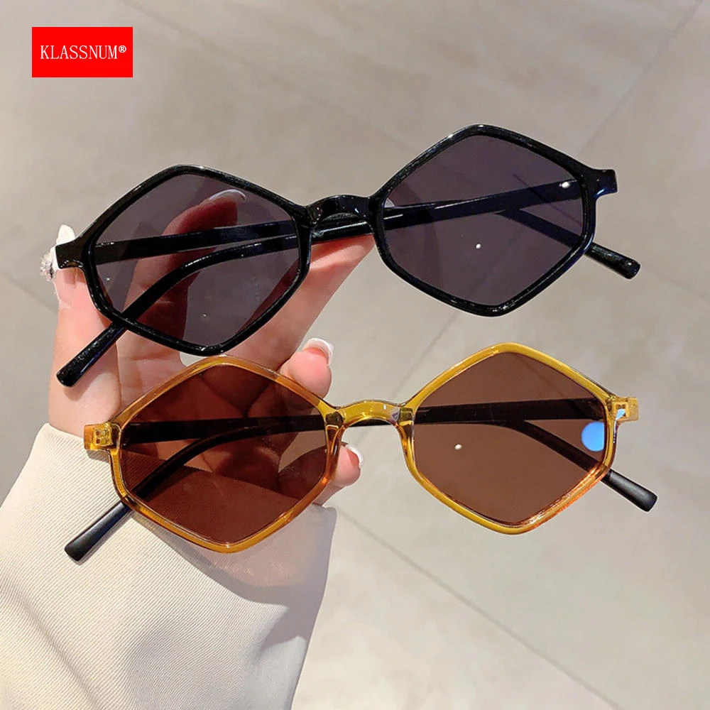 Occhiali Da Sole Uomo/Donna Semi-Rimless Vintage - Montatura Metallica Con Lenti UV400 - Stile Punk Classico - 2