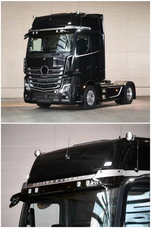 Paraurti Anteriore 1:14 Luce Barra Luminosa LED Per Camion Tamiya - Foto 9