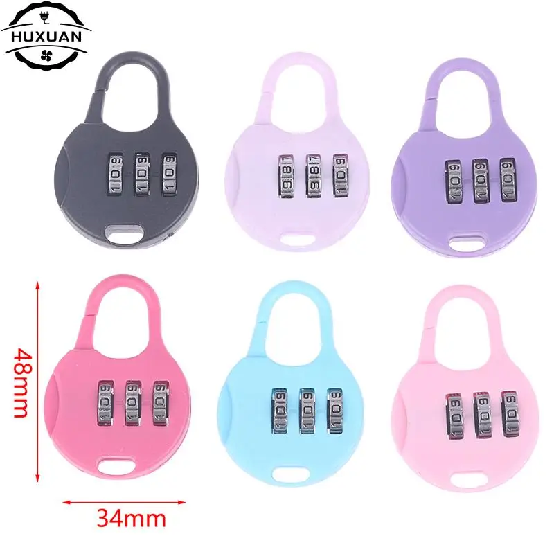 Luggage Travel Digit Number Code Lock Combination Padlock Safe Lock For Gym Digital Locker Suitcase Drawer Hardware Plastic mini padlock security padlock travel padlock luggage padlock digit combination lock combination lock