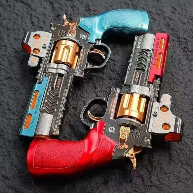Spray and Light UP Pistol LED Non-firing Sound Effect Toy Gun Spinning Submachine Gun Police Role Play Prop Kids Birthday Gift 3