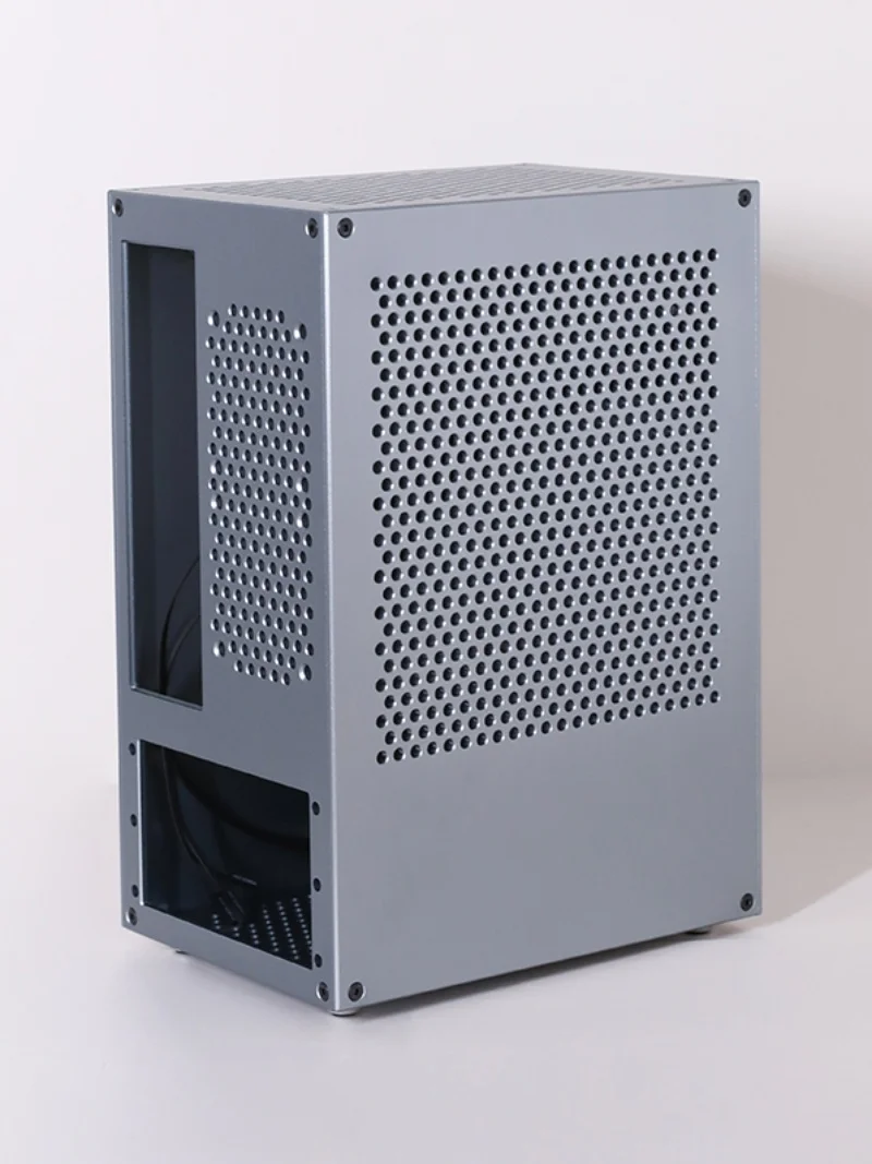 Bug-S1 미니 ITX 케이스 SFX 전원 공급 장치 컴팩트, 알루미늄 합금, 휴대용 맞춤형