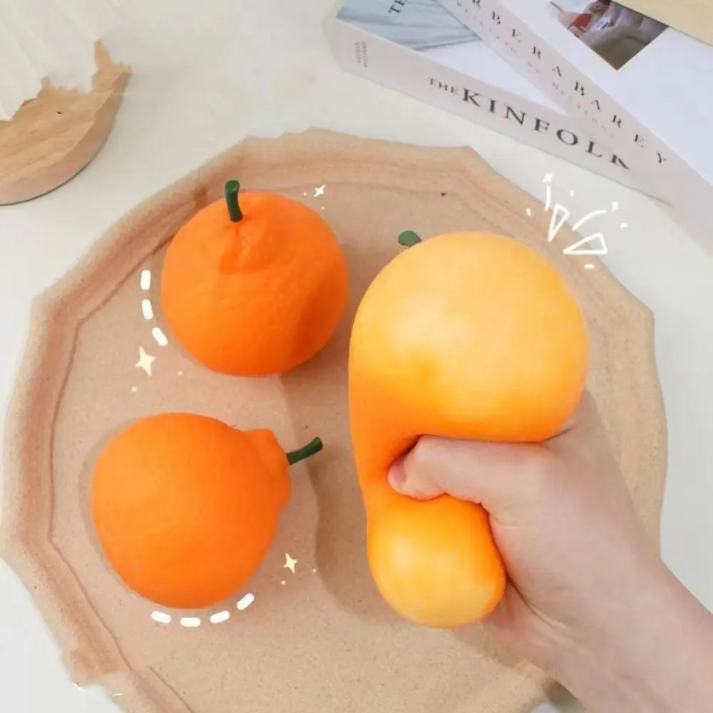 

Simulation Orange Slow Rising Antistress Toy Kids Grownups Squeeze Toys Creative Stress Relief Slow Rebound Squeeze Toys