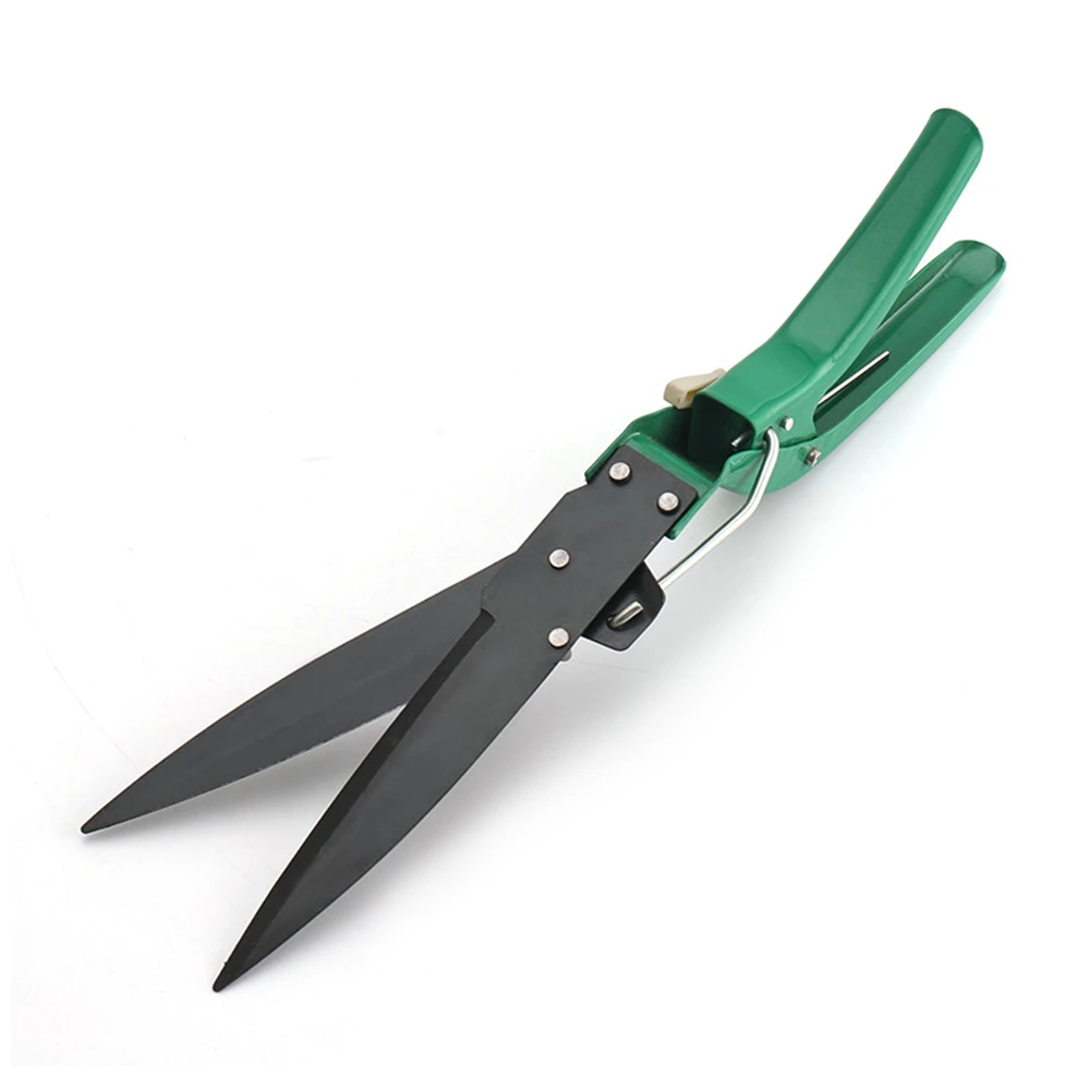 1PC Gardening Scissors Rotatable Lawn Trimming Gardening Grass Trimming Scissors Gardening Tools Household Potted Weed Pruning