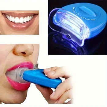 Lampada LED per Sbiancamento Dentale, Luce Blu UV, Trattamento Laser per Sbiancamento, Lampada per Trattamenti Dentali Personali