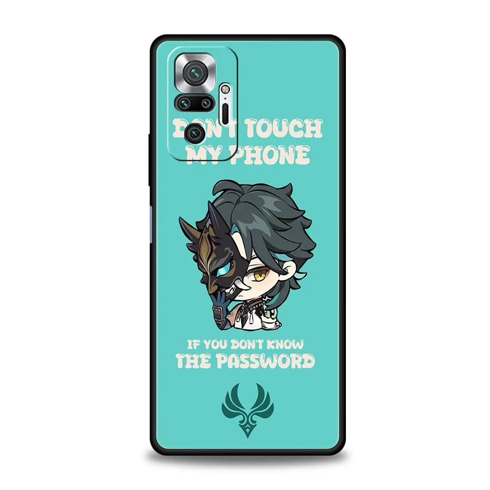Kawaii Cartoon Genshin Impact Soft Phone Case