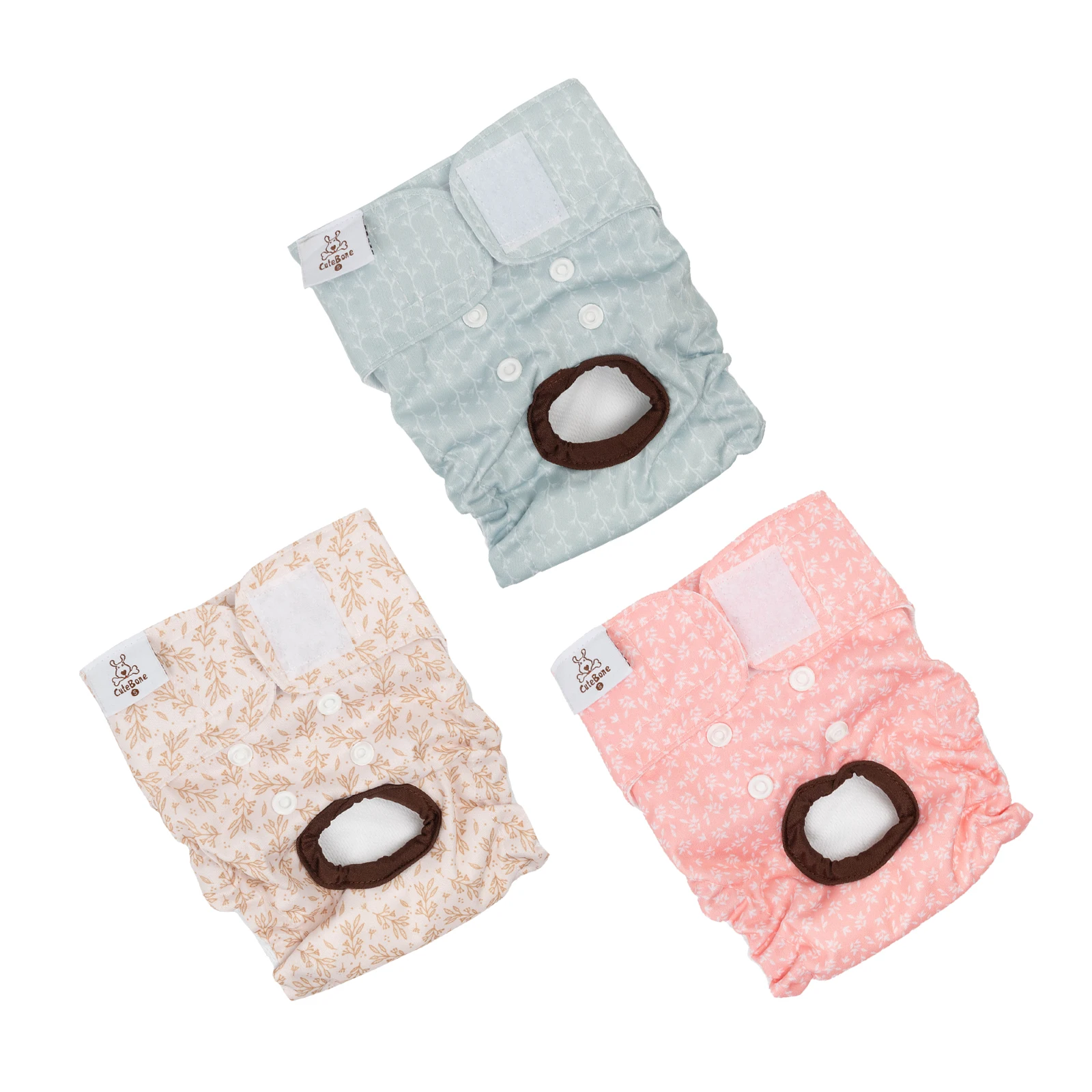 Diapers Size CuteBone Dog Diapers Female Pack Reusable Doggy