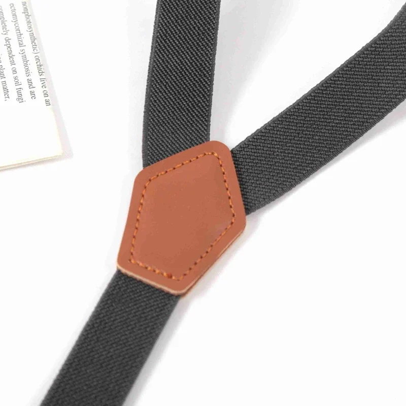 New Kids Suspenders Tuxedo Y-back 3 Clips Adjustable Elastic Trouser Braces Children Boys Girls Wedding Party Event Accessories