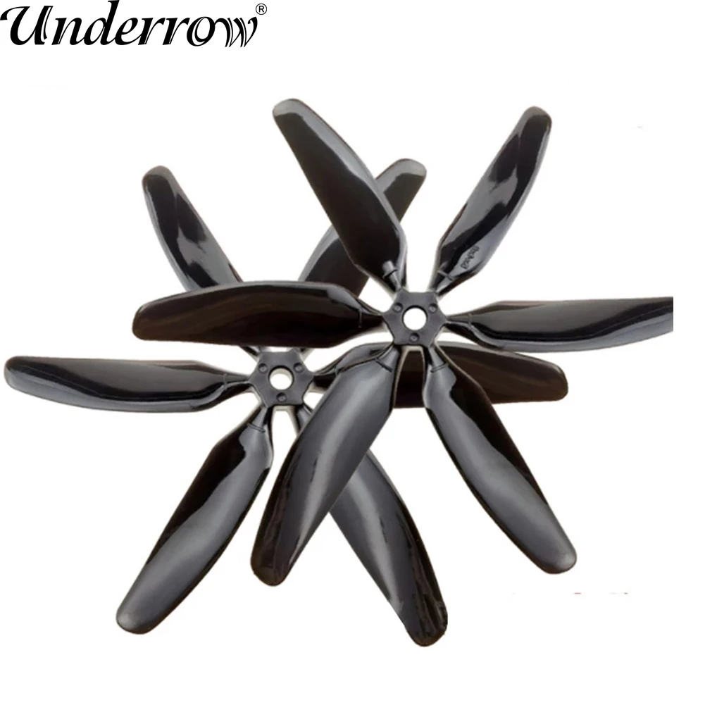 2 Stück Propeller 5030 5045 6030 6045 - Schwarz Für Quadcopter Und Drohnen