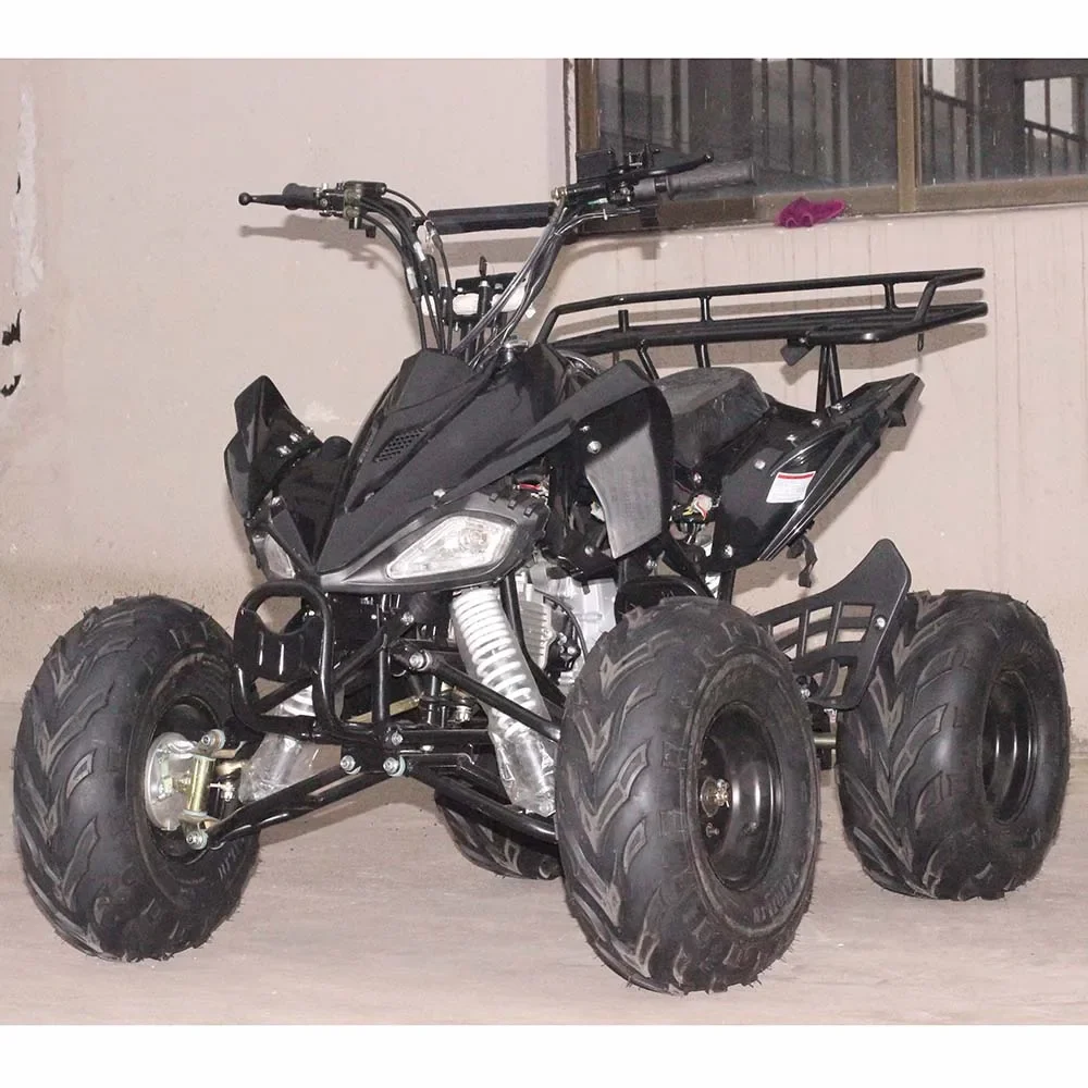 

110CC AUTO ATV,Front Axle Transmission Parts,chain Drive,quad Bike for Adults,off Road for Kids