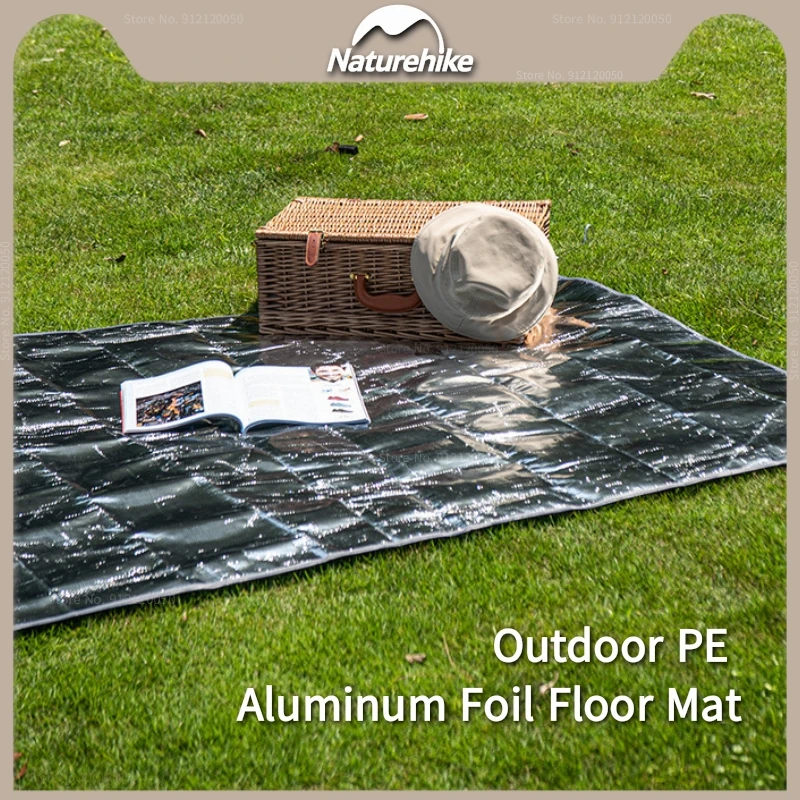 

Naturehike Camping Picnic Mat Outdoor Waterproof PE Aluminum Foil Tent Mat Folding Beach Floor Mattress Camp Moisture-Proof Mat