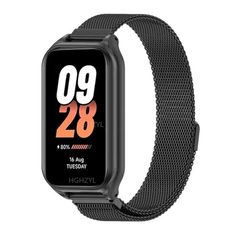 Elegant Milanese Strap with Protective Case
