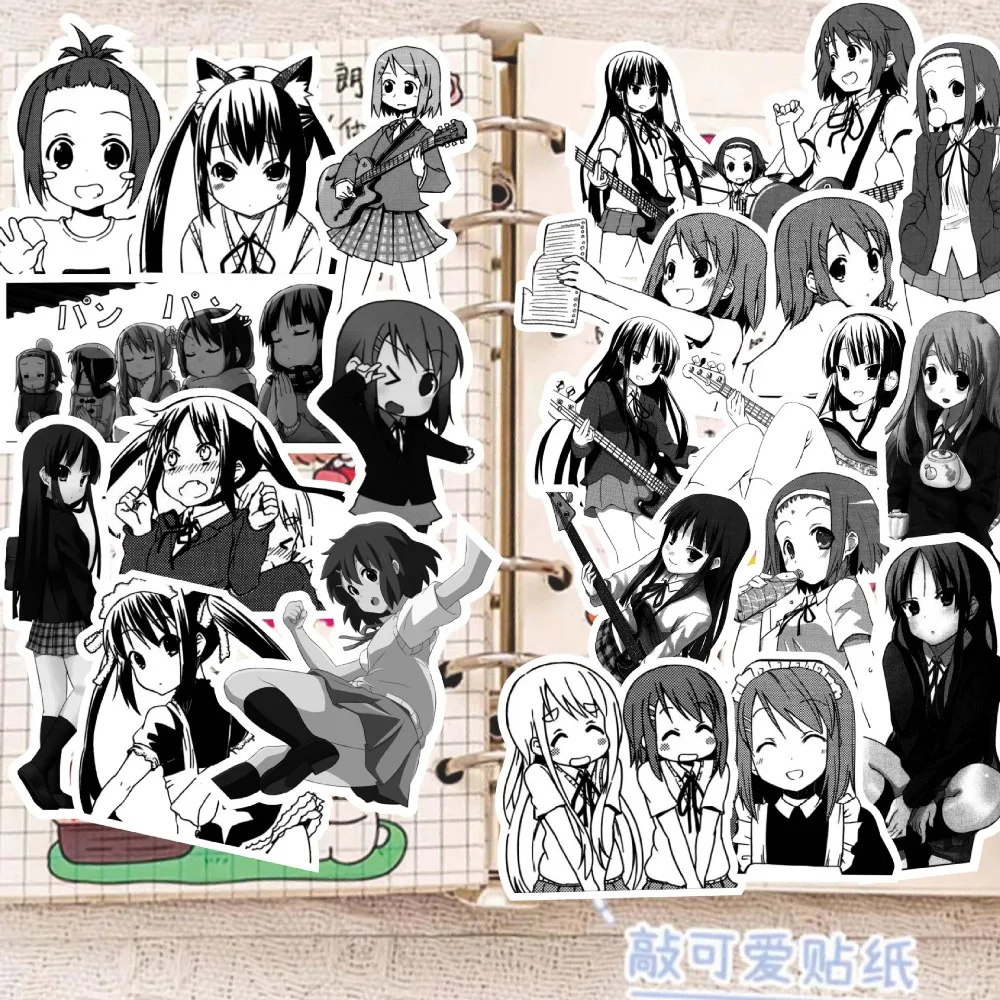 Japanese Anime K-ON Yui's 3 Pieces Sticker Set Manga 