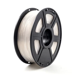 Enhanced 3D Printer Filament - High - Strength ABS, 1.75mm, 1kg Spool, Durable and Flexible (Transparent)