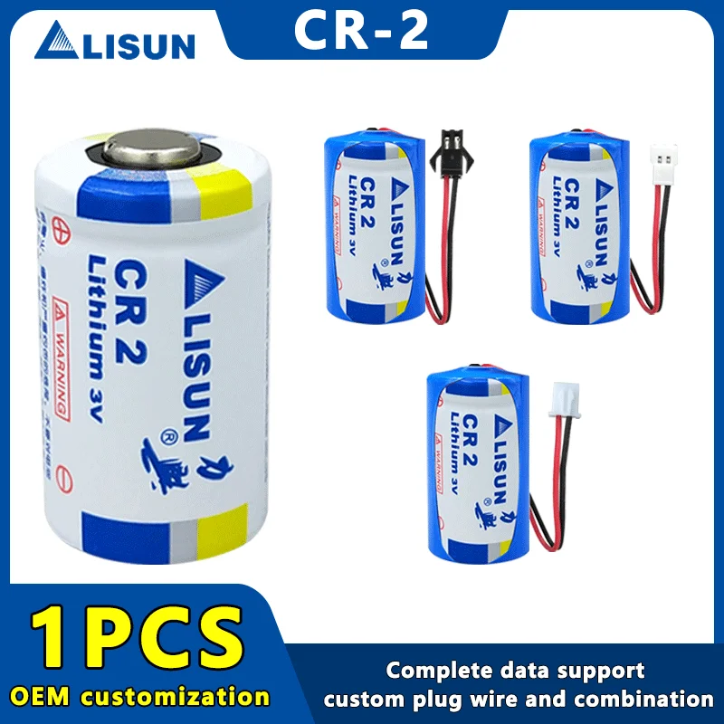 Lisun Cr2 Cr15H270 3V Batteria Al Litio Al Biossido Di Manganese Per Fotocamera Polaroid Golf Telemetro Blocco Freno A Disco Dispositivo Flashover