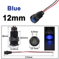 12mm-Blue LED