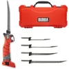Pro Series Lithium-Ion Electric Fillet Knife with Non-Slip Grip Handle, 4 Ti-Nitride S.S. Coated Non-Stick Reciprocating Blades 2