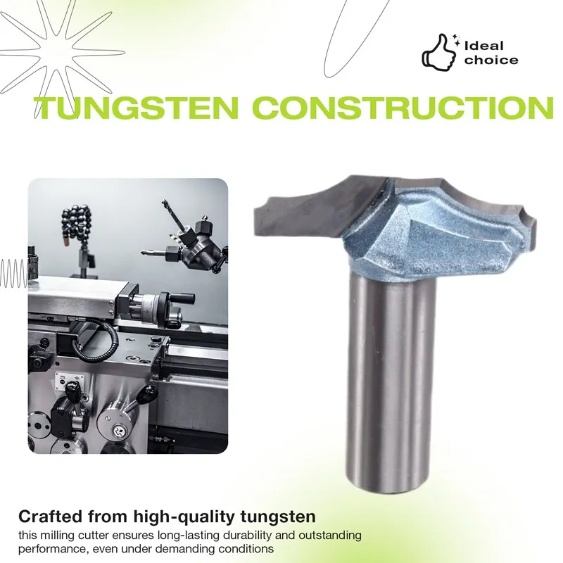 12.7mm 카바이드 팁 클래식 플런지 코팅 비트 조각 목공 CNC 도구 밀링 커터 1/2x40-A09I