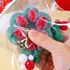 Christmas Santa Mochi Taba Cat Paw Stress Relief Decompression Toy With Flocking Xmas Holiday Party Gift 4