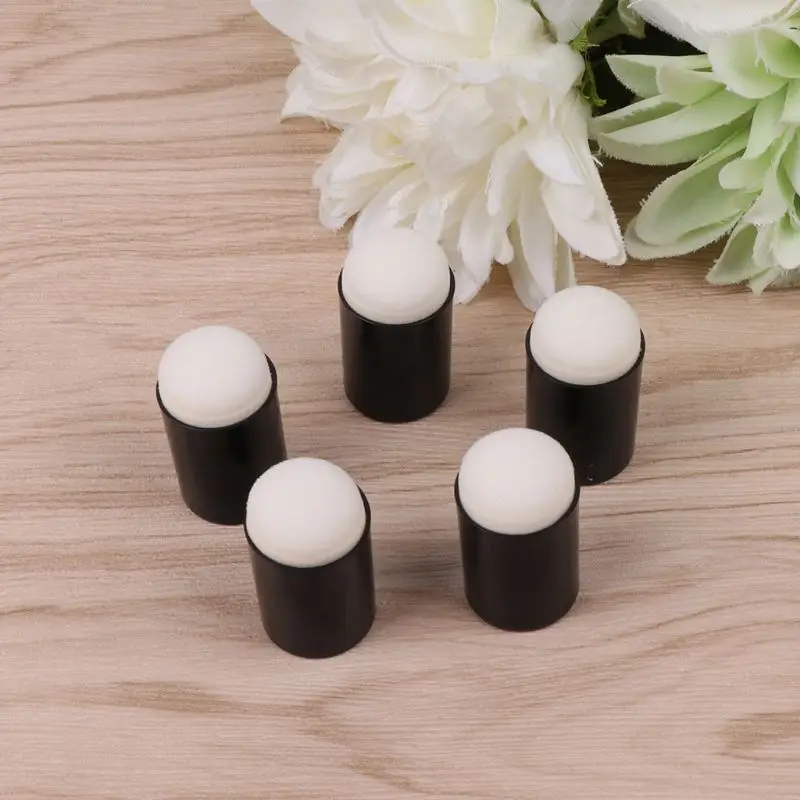 Paint brushes Art drawing tools 40pcs Finger Sponge Daubers Painting Ink Pad Stamping Brush Craft for Case Art Tool with Box Scrapbooking DIY Crafts
