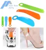 Shoe Horns Professional Black Plastick Shoe Horn Spoon Shape Shoehorn Shoe Lifter Flexible Sturdy Slip Portable Home Accessories 1
