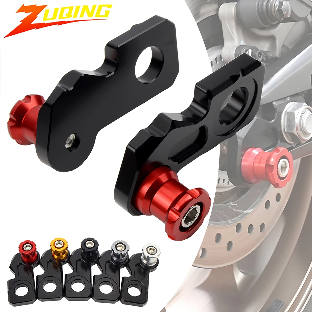 Motorcycle Chain Adjustment Block Frame Swingarm Spools Sliders Lift Photo Inspiration