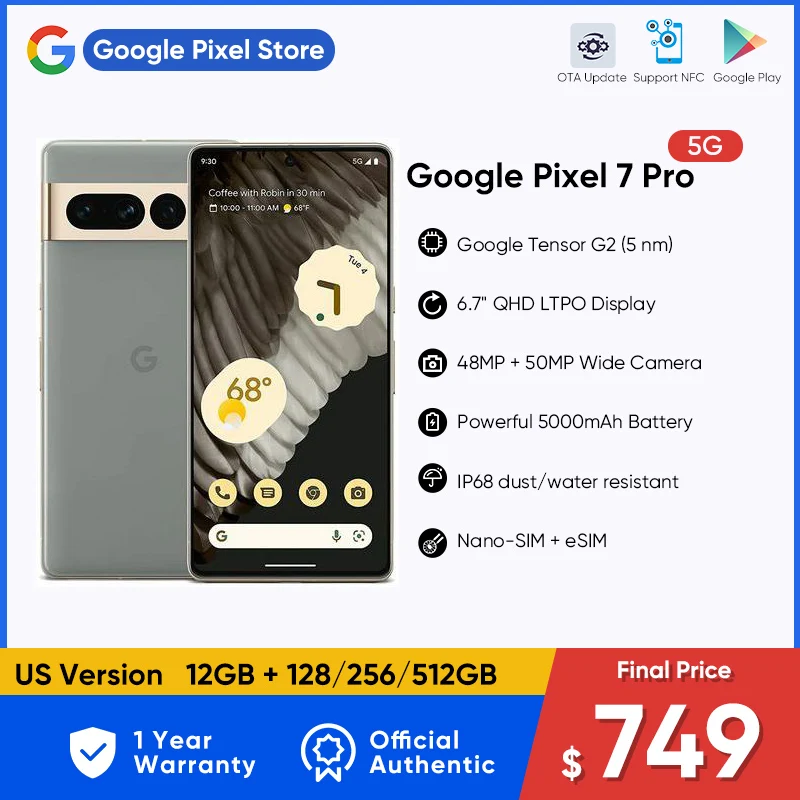 Pixel 7 pro 256 GB used for a month - Mobile Phones - 1758427425