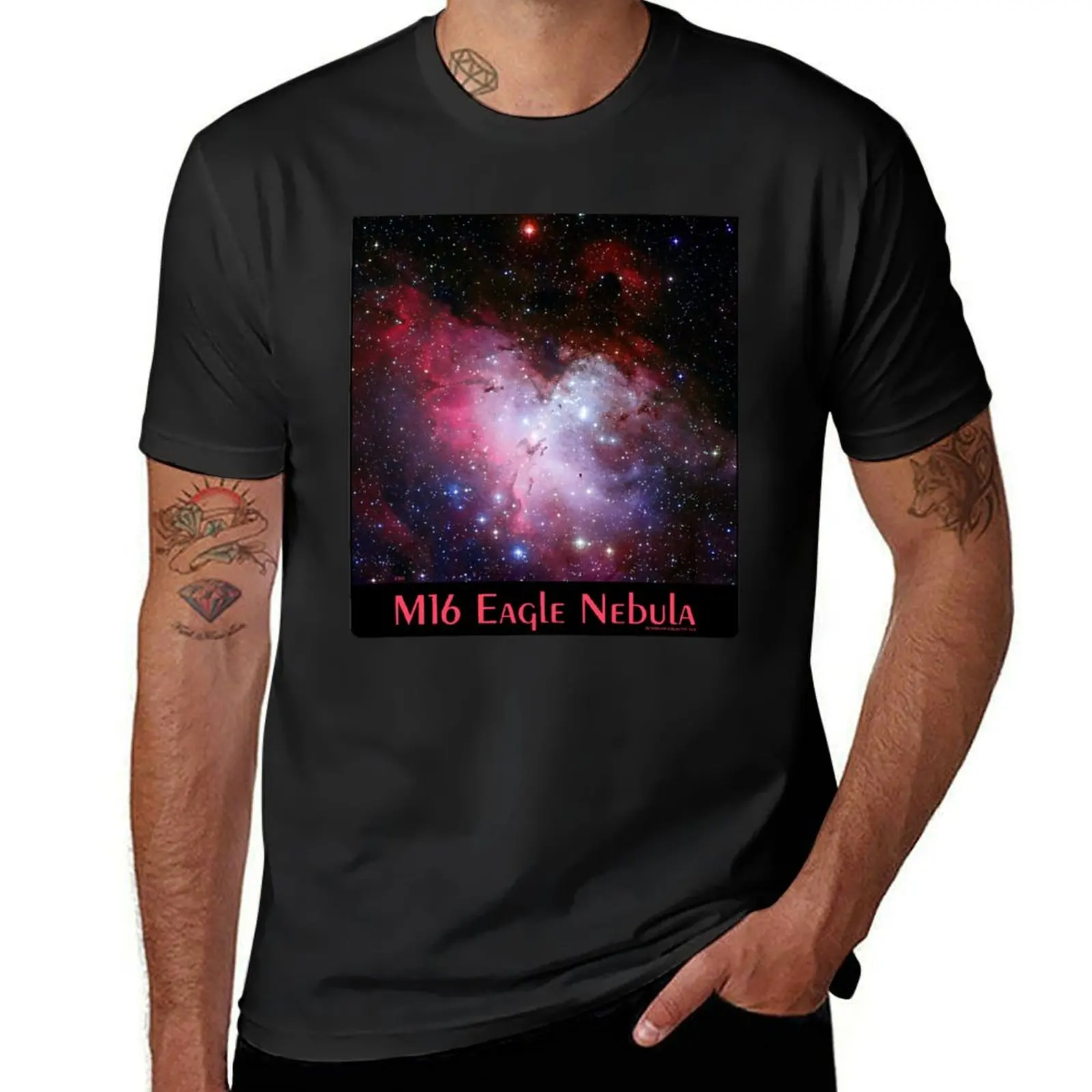 

M16 The Eagle Nebula астрономическая футболка на заказ летний топ мужские футболки