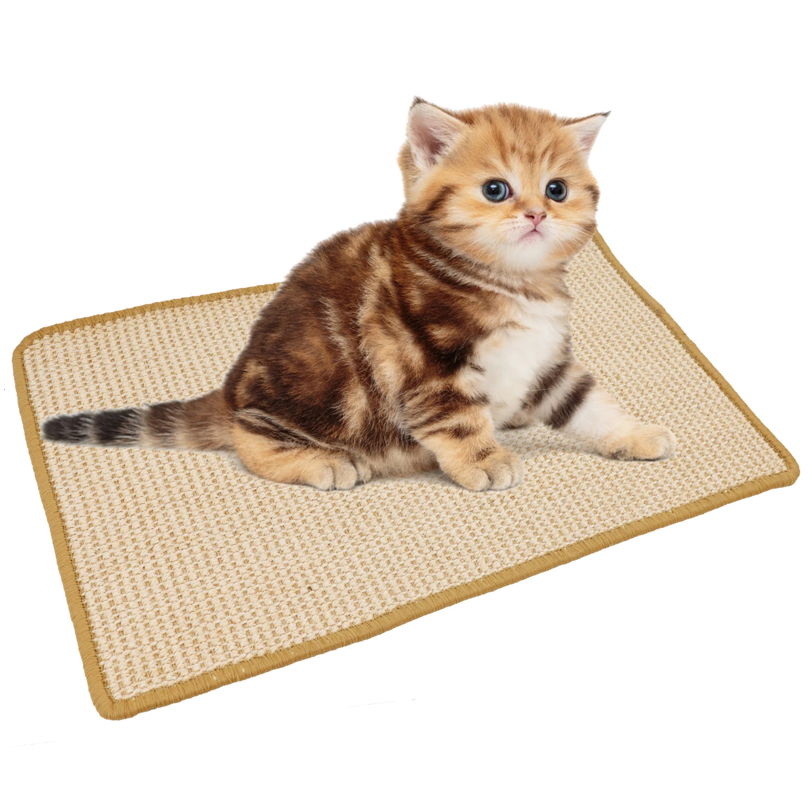 

Cat Scratcher Sisal Mat Board Cat Scratch for Sharpen Nails Scraper Cats Tree Cat Scratching Post Sofa Mats Furniture Protector