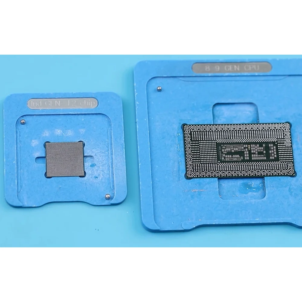 Sofix 로직 보드 BGA reballing Macbook Pro 15인치 16인치 A1990 A2141 FCH PCH Reballing Jig 및 T2 스텐실용 자기 스텐실