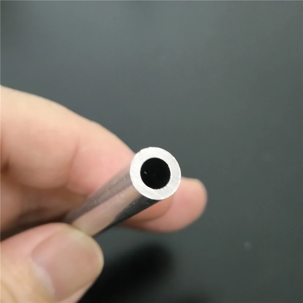 Aluminum Pipe Metal Hollow Circular Tube 4*6mm 5*8mm Length 100/200mm fits Transmission Shaft Aircraft DIY Model