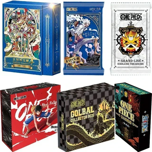 New Genuine One Piece Endless Treasure 4 Anime Collection Card Booster Box  Series Rare SXR SSP