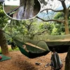 2pcs Hammock Straps, Special Reinforced Polyester Straps, 5 Ring High Load-Bearing Barbed Hammock Straps For Outdoor Camping 5