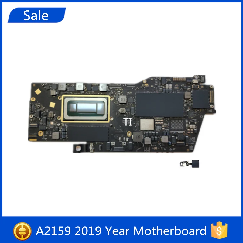 

Sale A2159 2019 Laptop Motherboard i5 i7 1.4/1.7GHz 8GB 16GB 128G 256G 512G For MacBook Pro Retina 13" Logic Board 820-01598-A