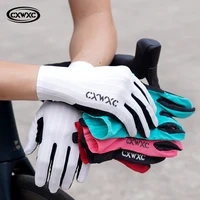 CXWXC Touch Screen Long Full Fingers Gloves Breathable Sports Cycling Gloves MTB Road Bike Riding Racing Women Men Mittens