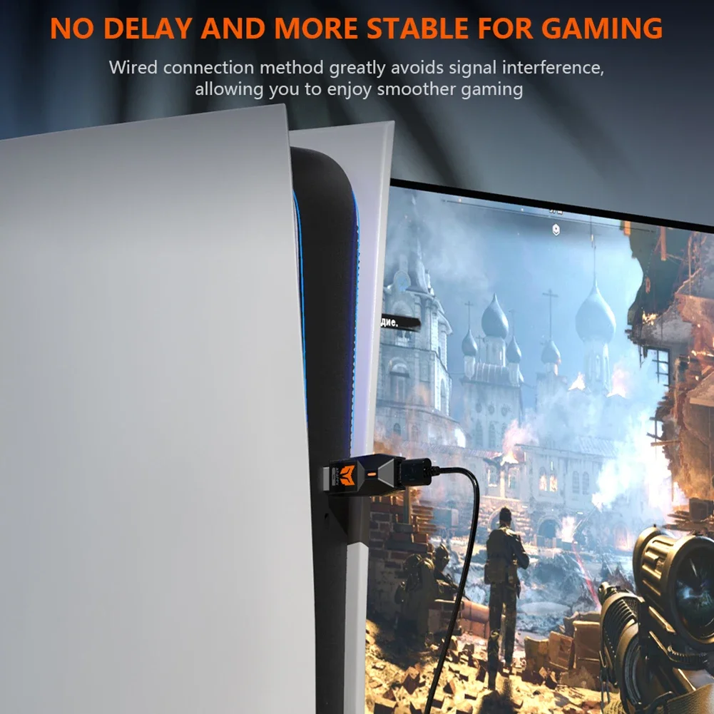 BIGBIG WON R90 R100 Pro Wireless Controller Gamepad USB Adapter for Switch PS4/PS5 XBOX Console Controller