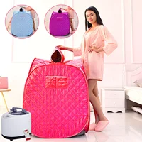 Sauna Steamer Pot Machine Portable Steam Generator Folding Fumigation Tent Box for Home SPA Lose Weight 2
