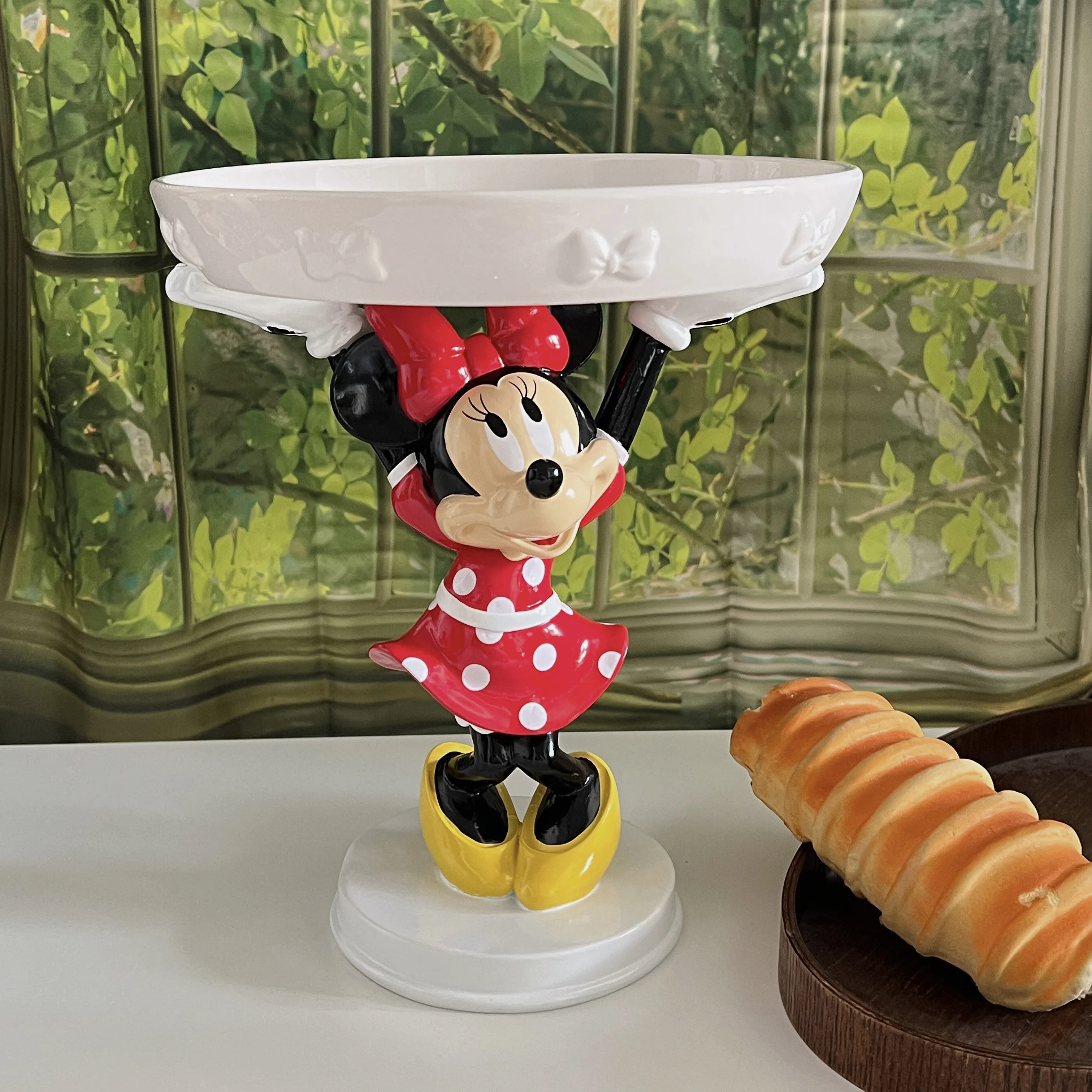 DisneyMinnieMouseFruitTrayStorageOrnamentsCandyPlatehomeLiving