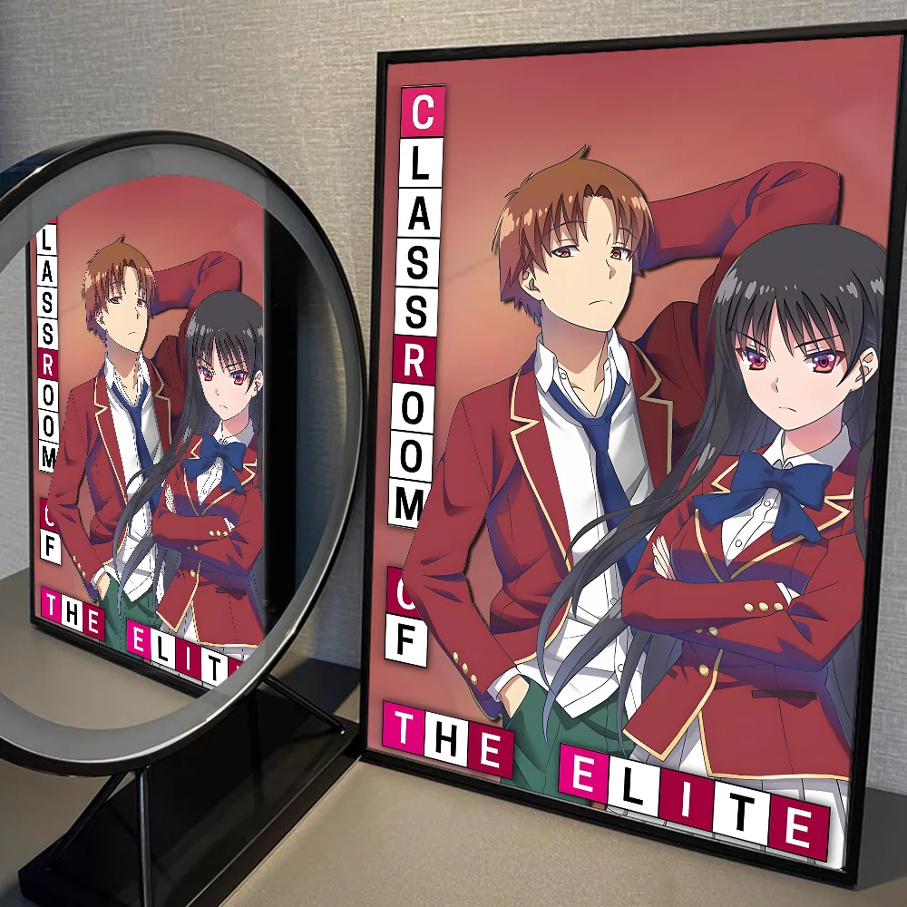 thumbnail image 1 of Pósteres de películas clásicas de Classroom Of The Elite, pósteres de calidad HD, arte de pared, pintura, estudio, decoración nórdica para el hogar, 1 of 5