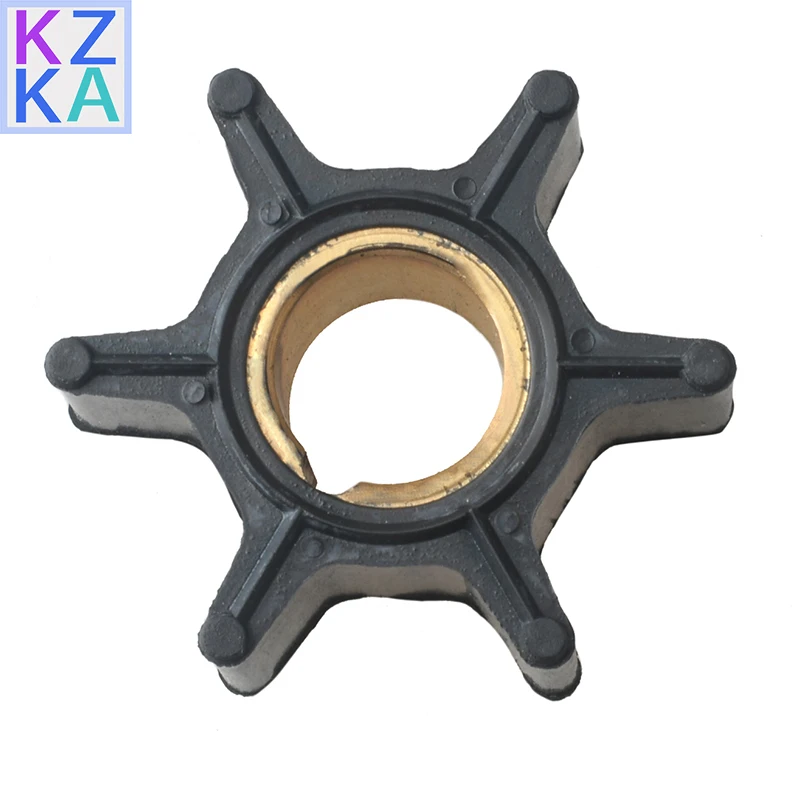 Water Pump Impeller For BRP Johnson Evinrude OMC 9.9 15 HP Boat Outboard Motors 386084 18-3050 500355 Replacement Rubber water pump impeller