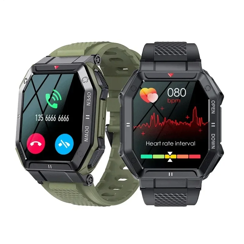 

2024 New Smart Watch Men K55 Bluetooth Call Smartwatch For Men Health Monitor Waterproof Watch Custom Dial Music Player Watchs