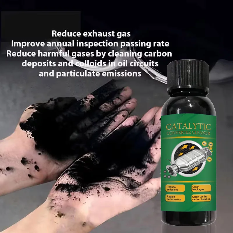 Catalytic Converter Cleaner Engine Boost Up Carbon Removal Reduce Fuels Consumption For Diesel &Engine Car Universal 5