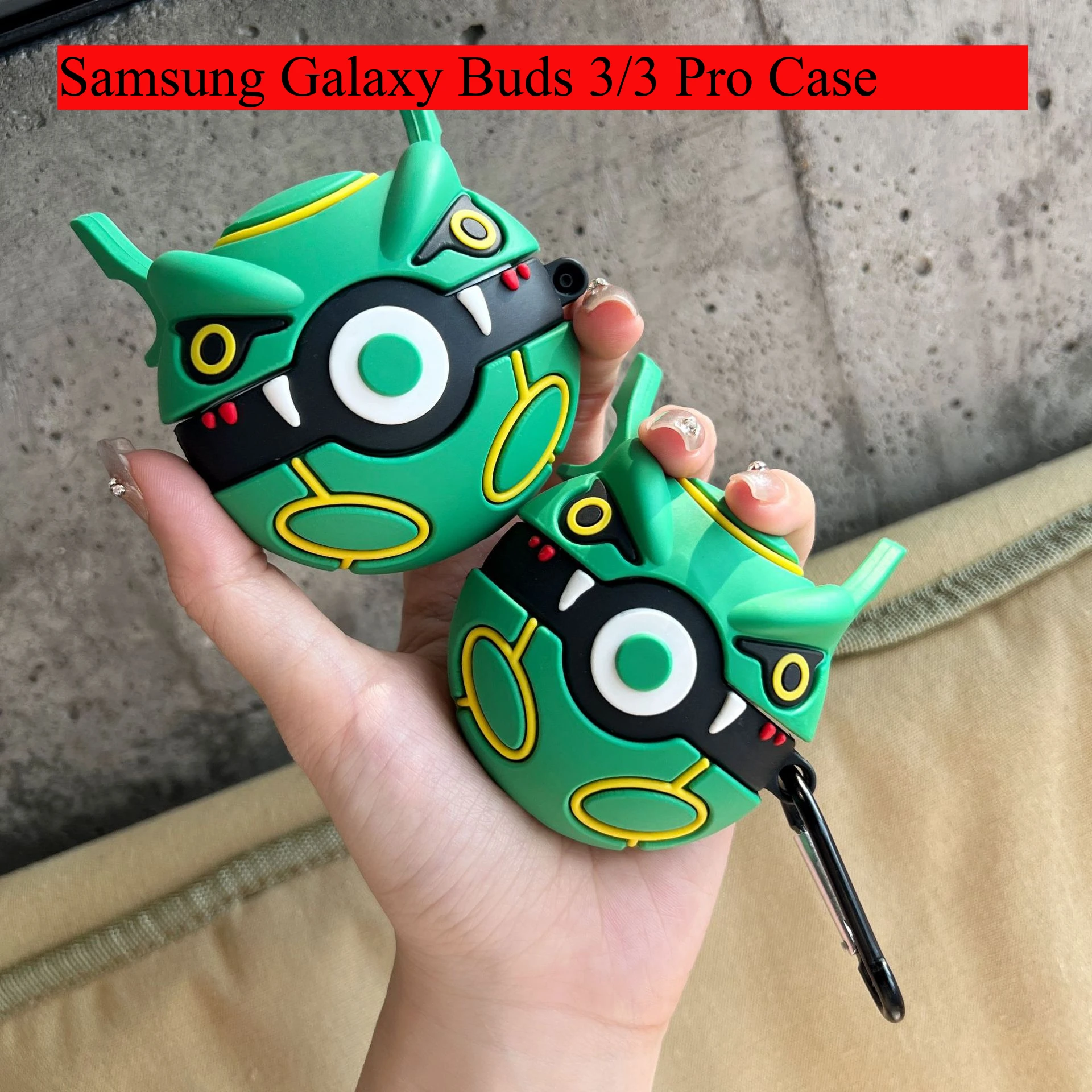 Pokemon Ball Rayquaza Shockproof Protective Silicone