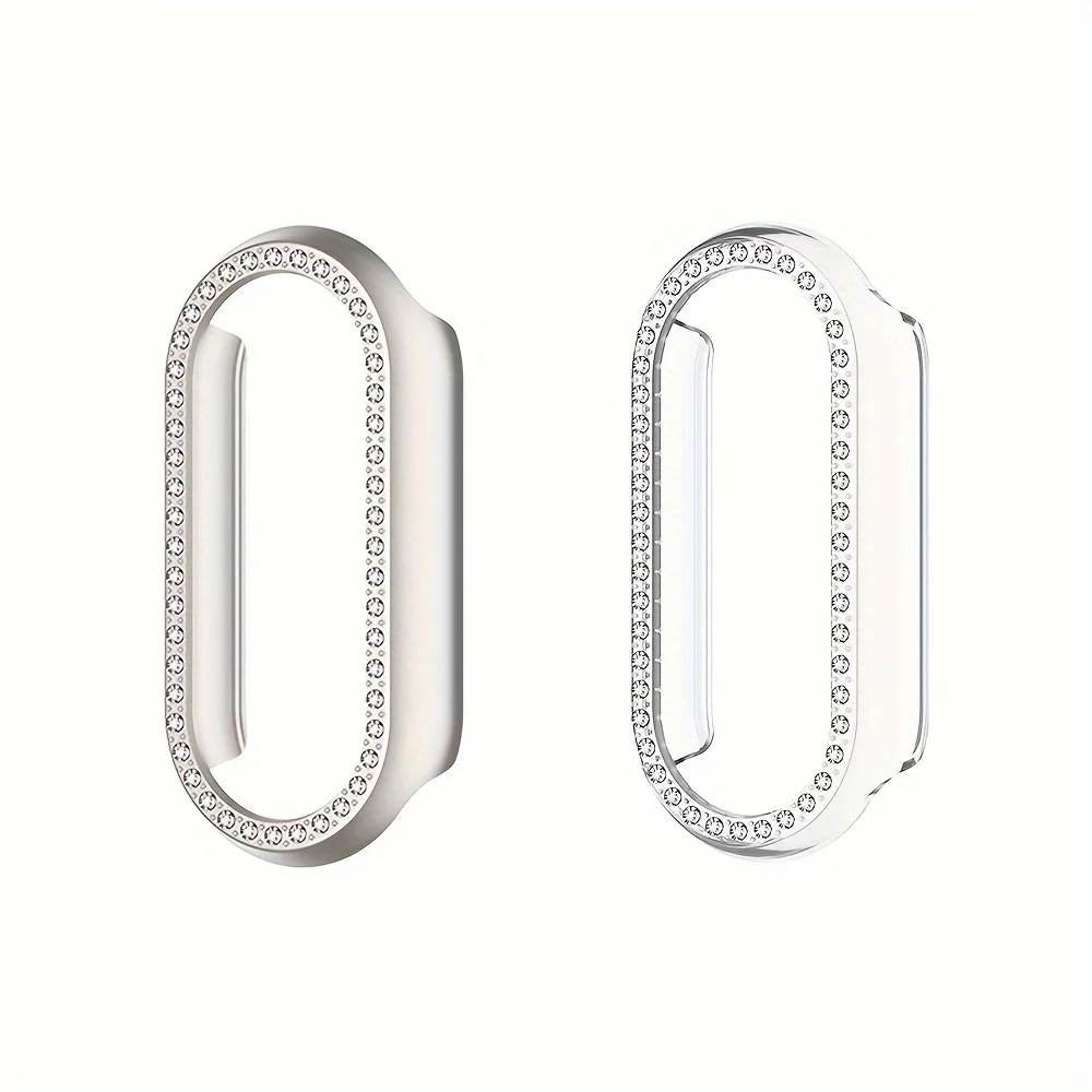 Set of 2 Crystal Rhinestone Bling Protective Frames