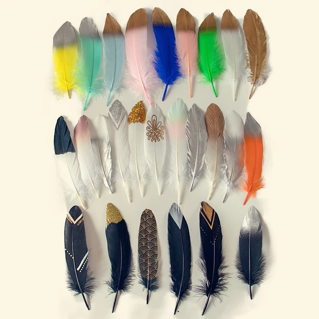 Goose Feathers Jewelry Decoration Plume