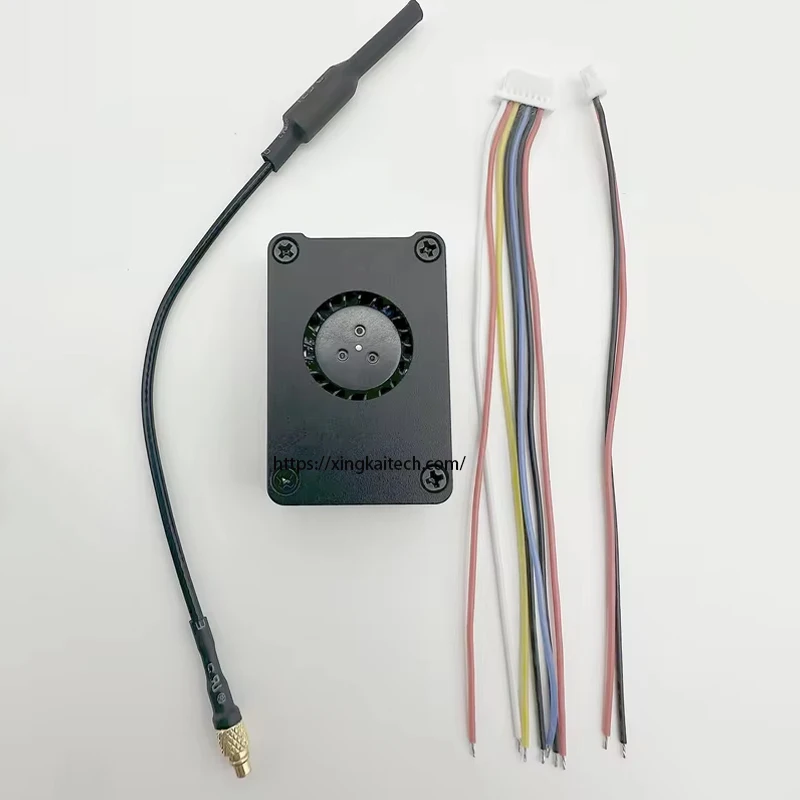 Transmetteur vidéo VTX 2.5W 48CH FPV pour drone RC monté sur un cadre de quadricoptère